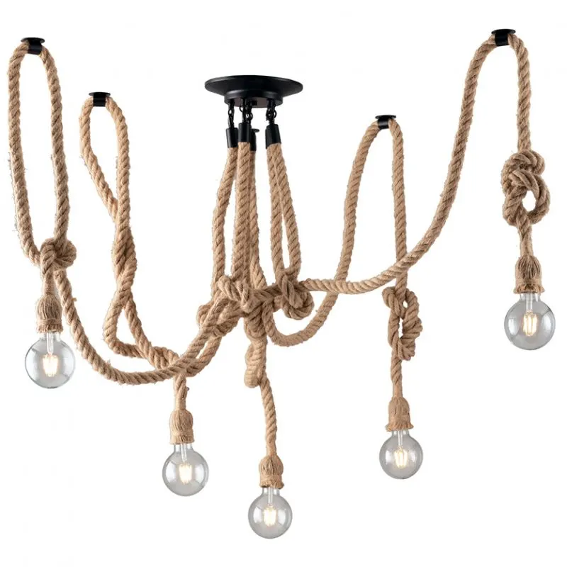 Lampă suspendată ROPE 5L - Default Title