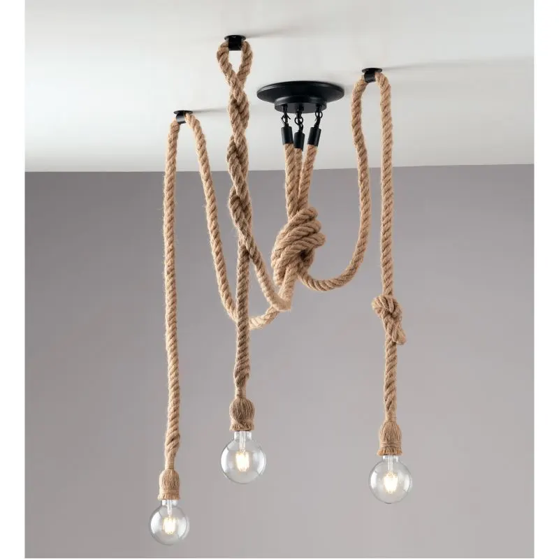 Lampă suspendată ROPE 3L - Default Title