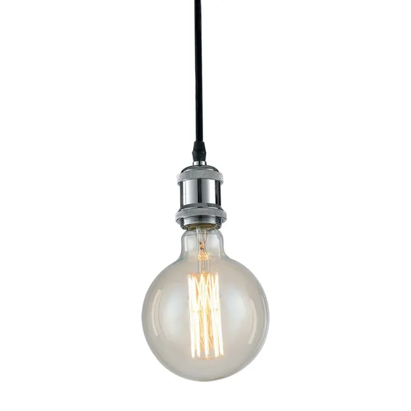 Lampă suspendată VINTAGE - Crom