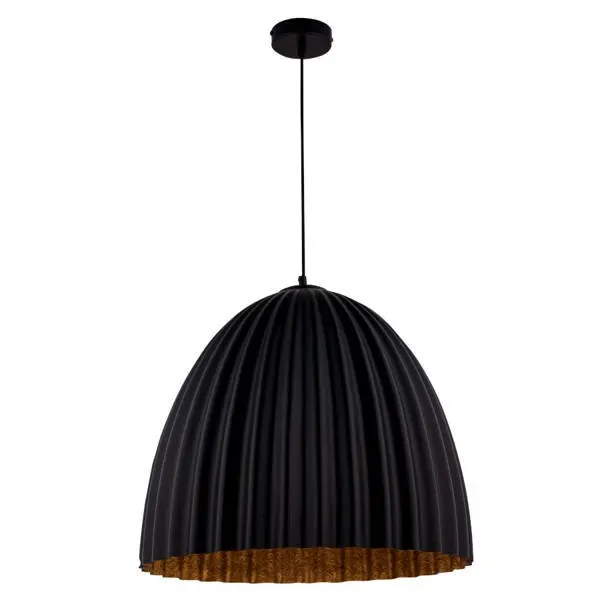 Lampă suspendată TELMA BLACK/COPPER - 50CM