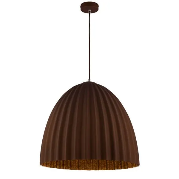 Lampă suspendată TELMA BROWN/COPPER - 50CM