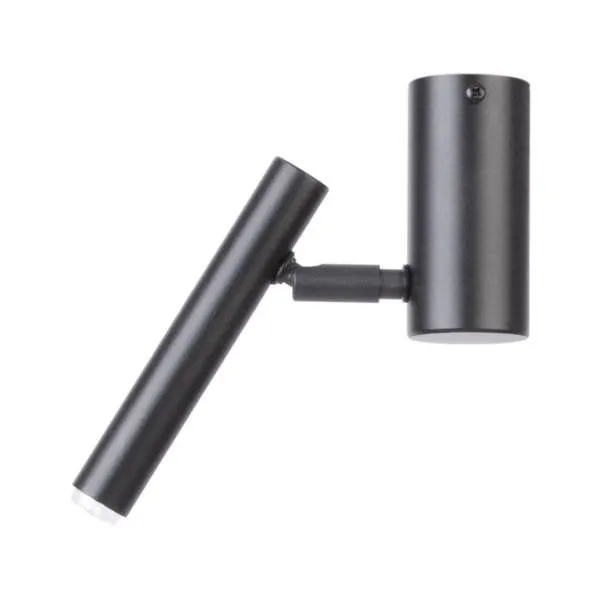 Spot aplicat SOPEL BLACK 20 cm - Default Title