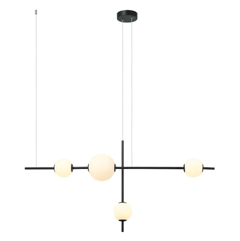 Lampa suspendata GOTIS 110 - Alb/Negru