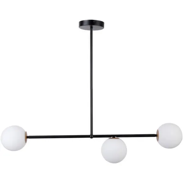 Lampa suspendata GAMA 3L - Negru