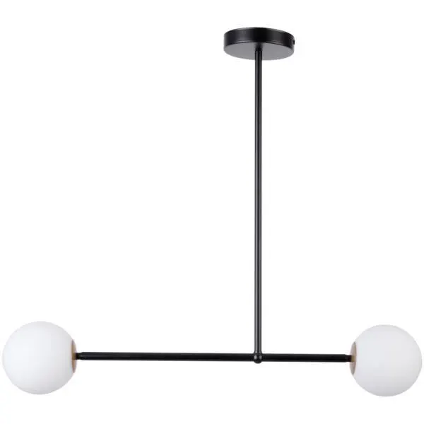 Lampa suspendata GAMA 2L - Negru