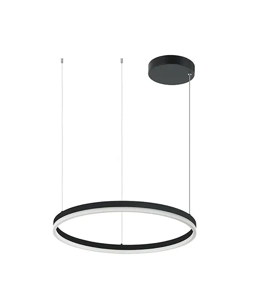 Lampa suspendata LUNNA 60CM - Negru