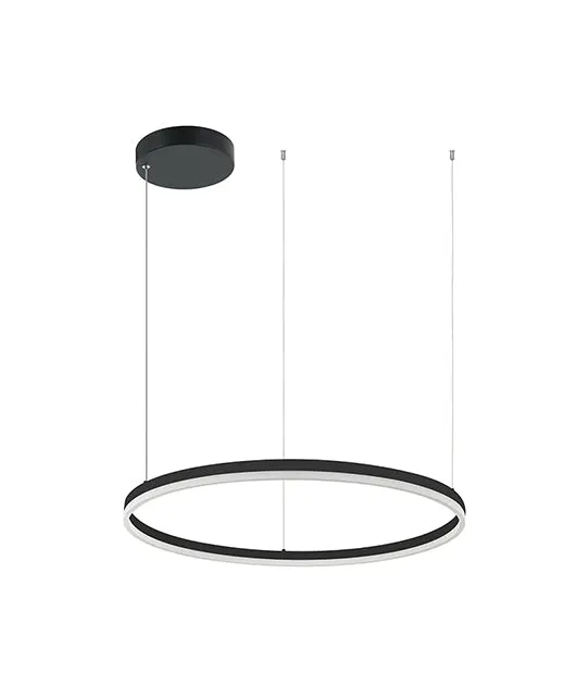 Lampa suspendata LUNNA 80CM - Negru