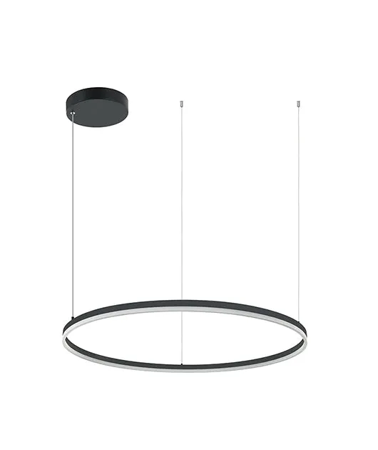 Lampa suspendata LUNNA 120CM - Negru