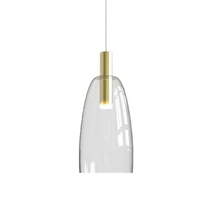 Lampa suspendata TARIN 1L - Transparent
