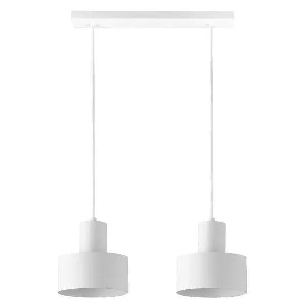 Lampă suspendata RIF 2L - Alb