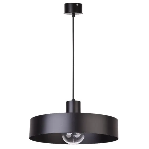 Lampă suspendată RIF L - Negru