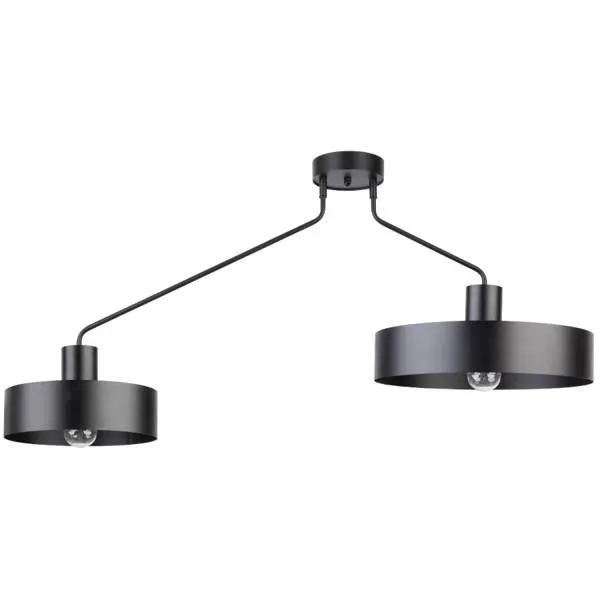 Lampa suspendata JUMBO 2L - Negru