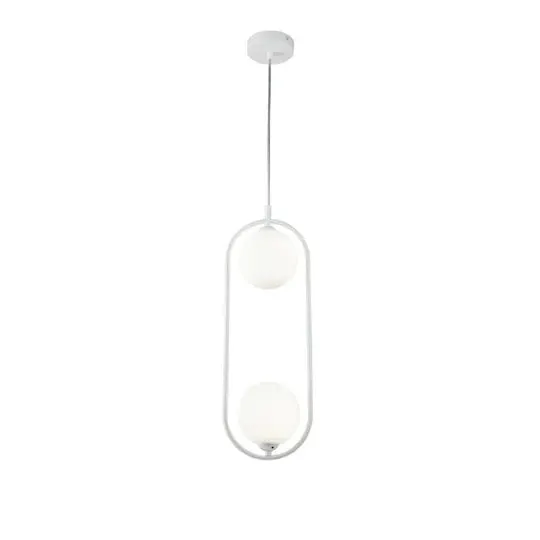 Lampă suspendată PARK 2L - Alb