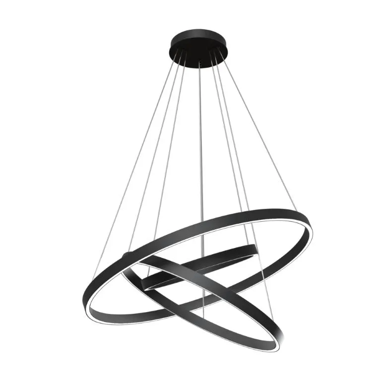 Lampă suspendată DRIM TRIS - Negru
