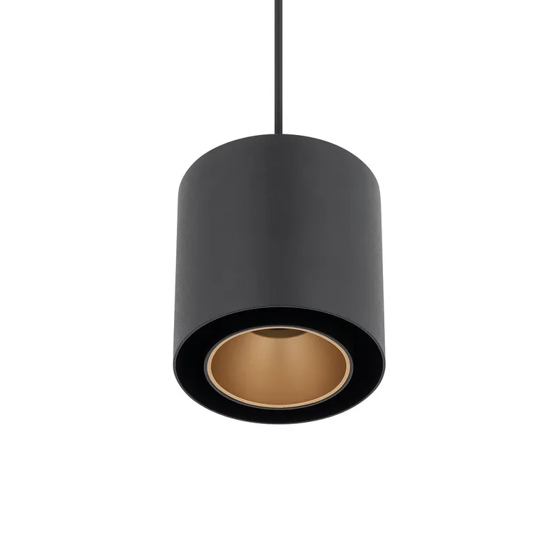 Lampa suspendata PONTI - Negru/Gold