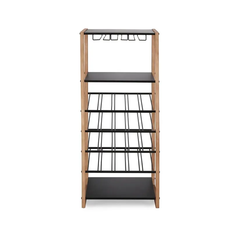 Cabinet de vinuri ISAAC 50 x 35 x 122 CM - Lemn