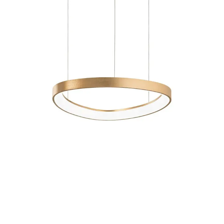 Lampă suspendată GEMINI Ø 42cm - Bronz