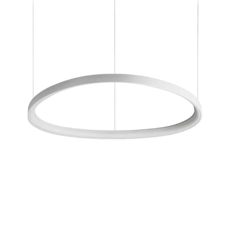 Lampă suspendată GEMINI Ø 81cm - Alb