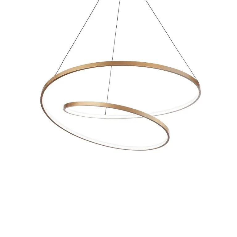 Lampă suspendată OZ Ø 60 cm - Bronz