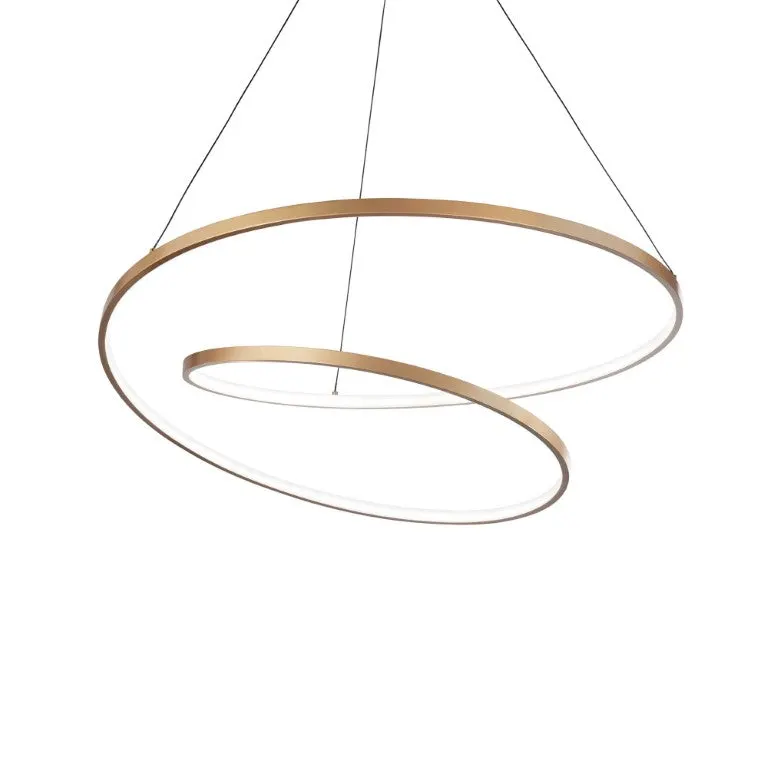 Lampă suspendată OZ Ø 80 cm - Bronz