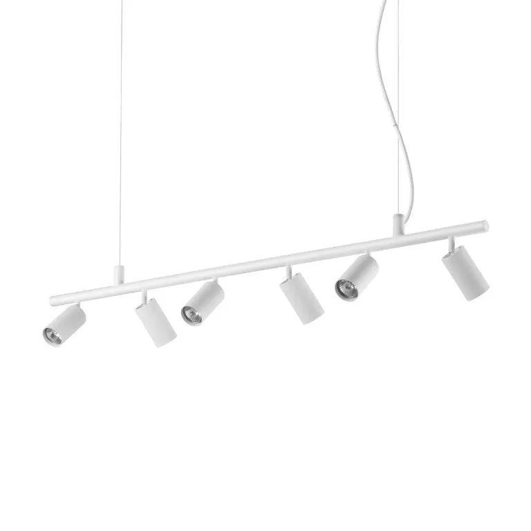Lampă suspendată DYNAMITE 6L - Alb