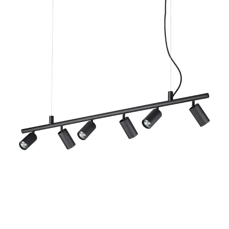 Lampă suspendată DYNAMITE 6L - Negru