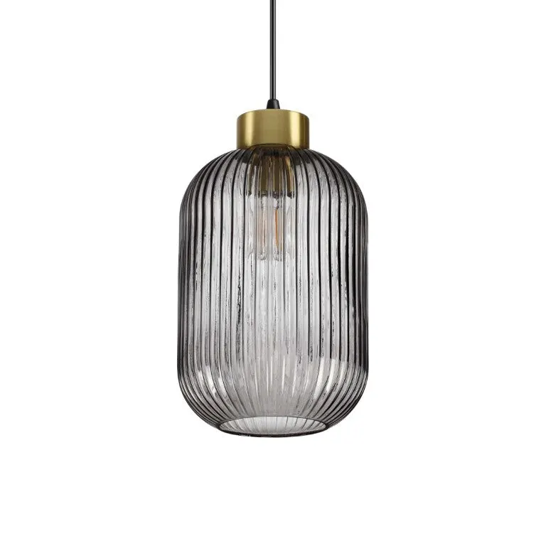 Lampă suspendată MINT Ø 20 cm - Gri inchis
