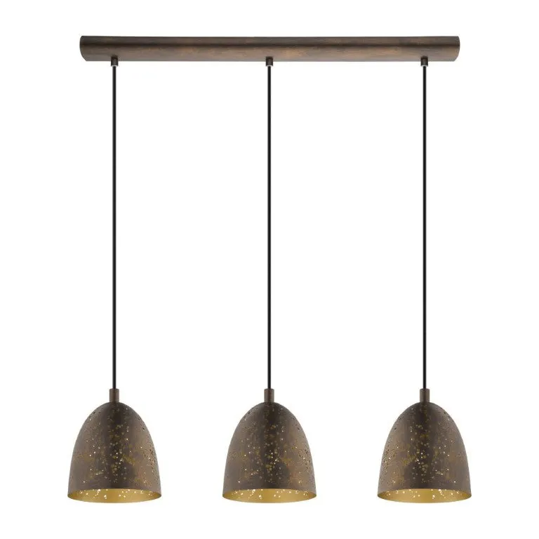 Lampă suspendată SAFI BROWN/GOLD - Default Title