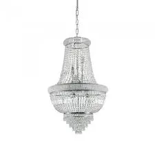 Lampa suspendata DUBAI CHROME - Ø 80cm x H120cm