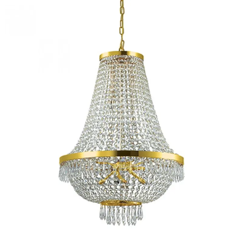 Lampa suspendata CAESAR GOLD - Ø 45cm