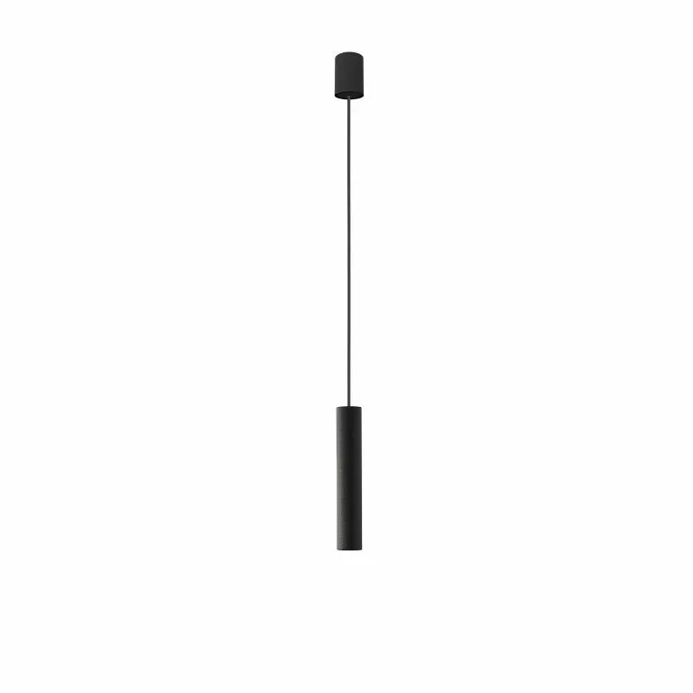 Lampă suspendată BATON - Negru