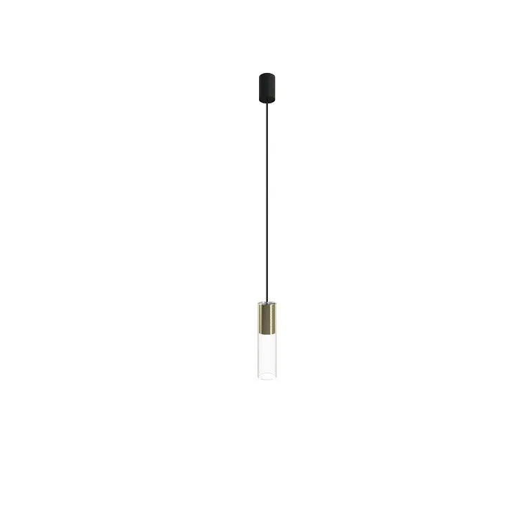 Lampă suspendată CYLINDER M - Bronz
