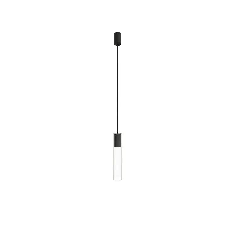 Lampă suspendată CYLINDER L - Negru