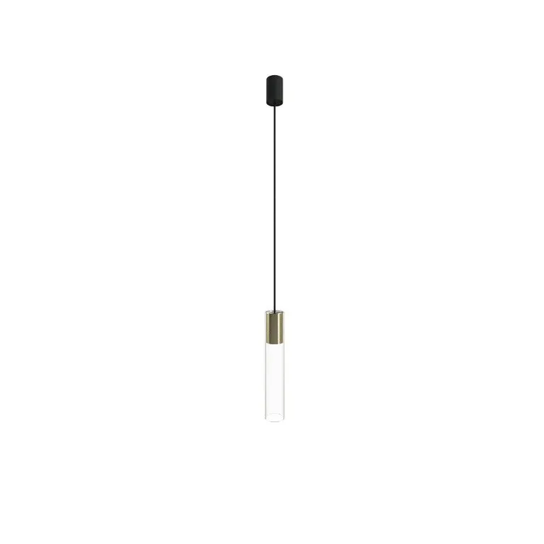 Lampă suspendată CYLINDER L - Bronz