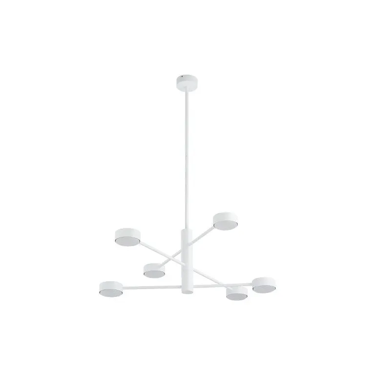 Lampă suspendată ORBIT 6L - Alb