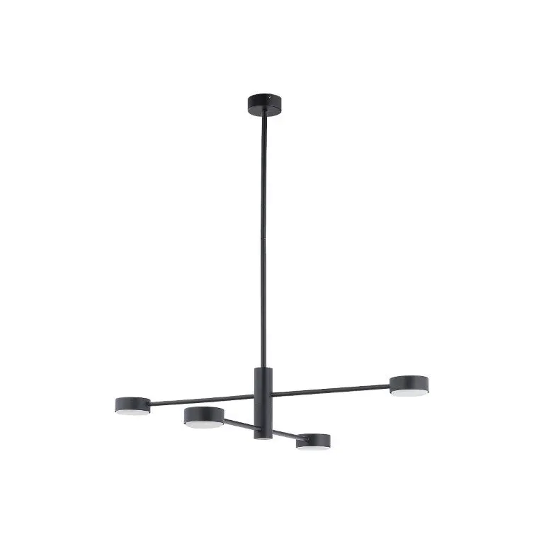 Lampă suspendată ORBIT 4L - Negru