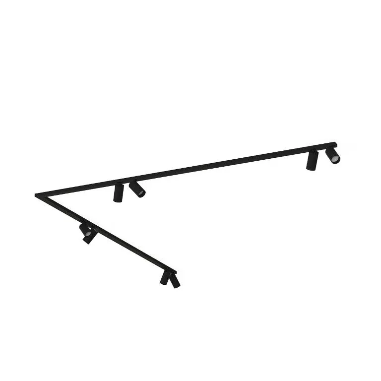 Plafoniera MONOS CORNER 8L 2 x 200 CM - Negru