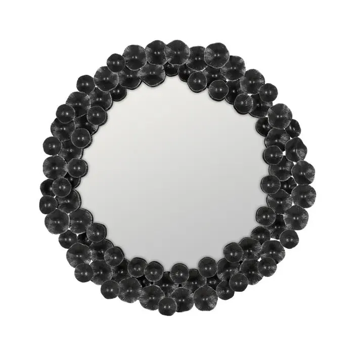 Oglinda de perete AINA DECO Ø103 CM - Negru