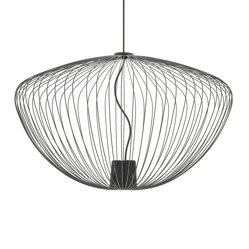 Lampa suspendata PAOLA L - Gri inchis