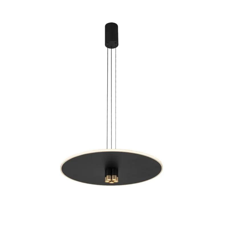 Lampa suspendata BLUM Ø58 CM - Negru/Gold