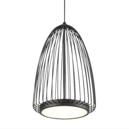 Lampa suspendata TANGREDI Ø22 CM - Negru