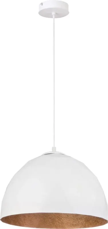 Lampa suspendata DIAMANTIS 50 WHITE - Cupru