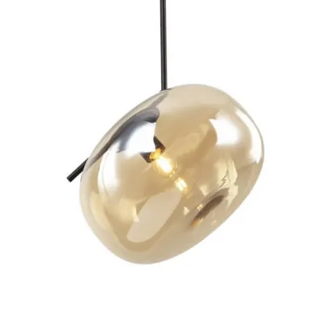Lampa suspendata VESTA SP1 ambra/negru - Default Title