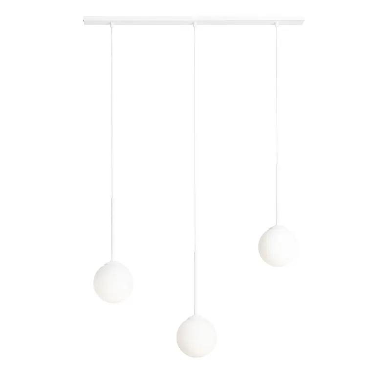 Lampa suspendata TEZUL TRIO - Alb