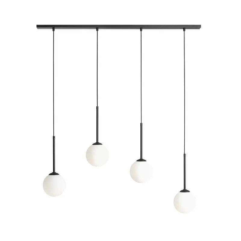 Lampa suspendata TEZUL QUATTRO - Negru