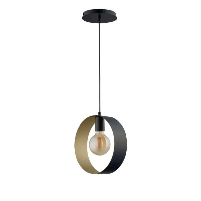 Lampă suspendată GLOSSY-Negru / Gold - Default Title