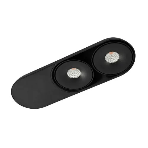 Spot aplicat TORO 2 - Negru