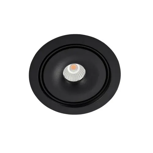 Spot incastrat TORO - Negru