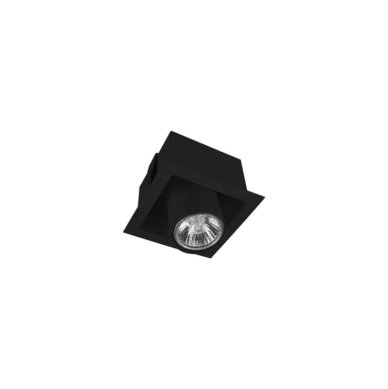 Spot incastrat OGLIO I - Negru