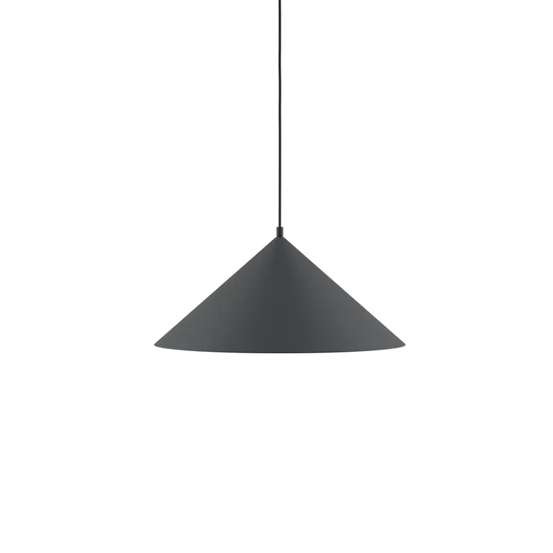 Lampa suspendata MENTO CONE COLORS UNO - Negru
